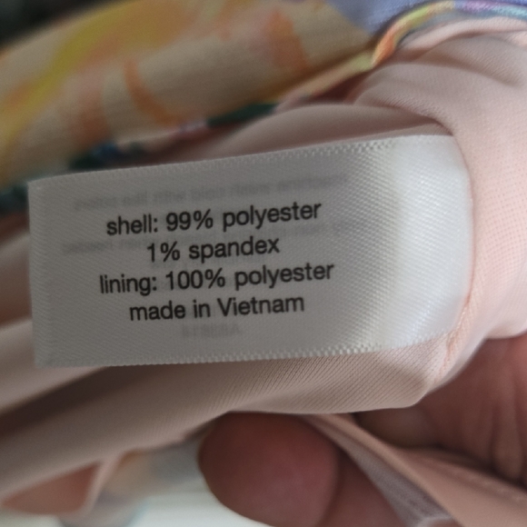 Lane Bryant Multicolor Floral Wrap Midi Dress - Picture 8 of 8